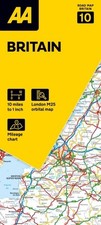 AA Road Map Britain Sheet map