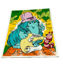 Vintage 1984 Playskool Snugglebums Wood Puzzle Gary Goddard