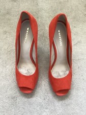 Ladies Orange Shoes By Whistles - UK Size 41