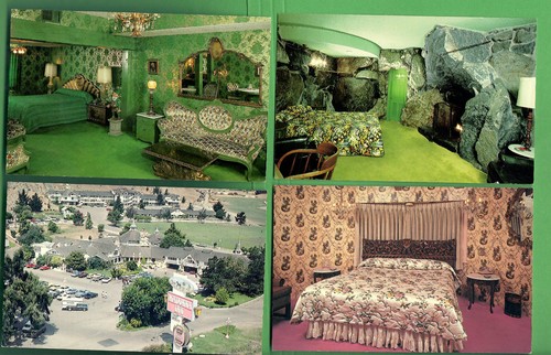 1960 madonna inn postcards - madonna,