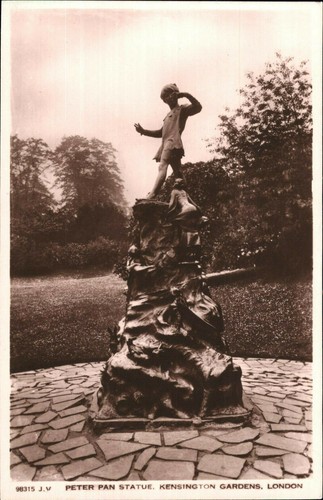 Peter pan statue kensington - peter, statue,