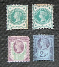 GB QV 1887 1900 Jubilee 11/2d