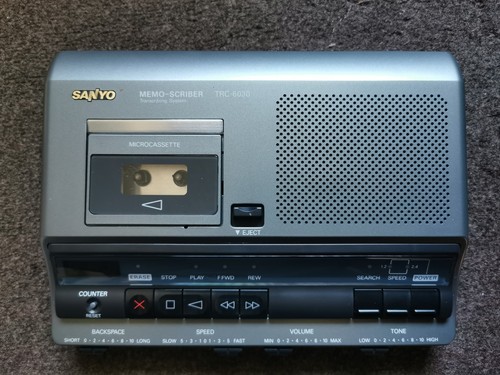 Sanyo trc6030 microcassette - sanyo,