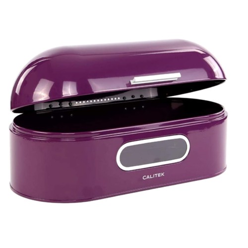 Purple round steel - purple, bin
