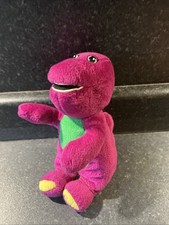 Barney The Purple Dinosaur 6” Soft Bean Toy 1997