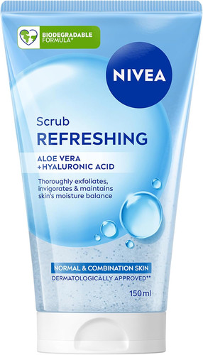 Refreshing face scrub with - refreshing,