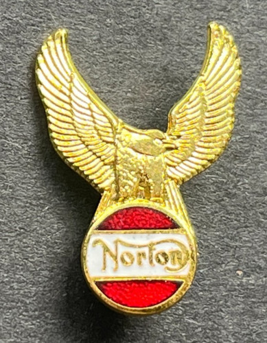 Motorcycle pin badge norton - pin,
