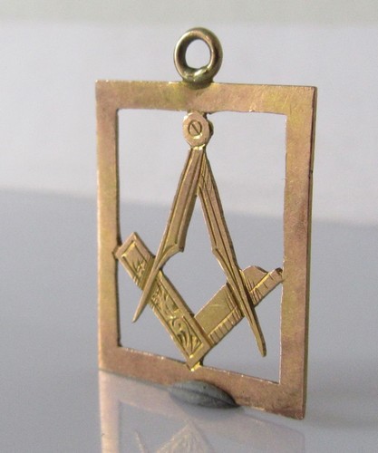 9ct gold pendant vintage - gold,