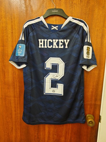 Signed aaron hickey - signed, scotland