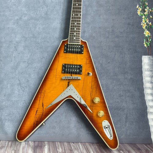 Flying electric guitar - flying,