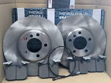 Front Brake Discs + Pads + Wire For BMW 1,2,3,4 Series With M Sport Brake 12-20