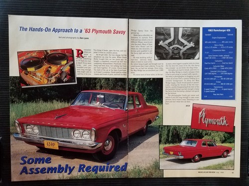 1963 plymouth savoy - plymouth, ramcharger