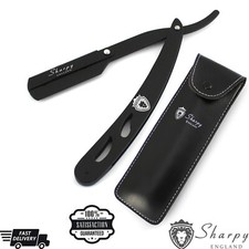 BARBER SALON STRAIGHT CUT THROAT STEEL SHAVING RAZOR NAVALHA RASOIRS RASOI POUCH
