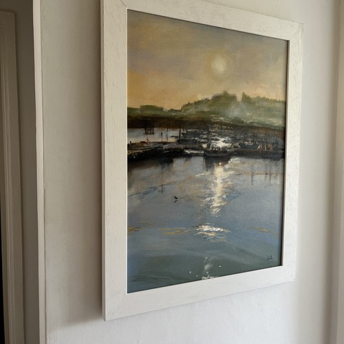 Framed original acrylic
