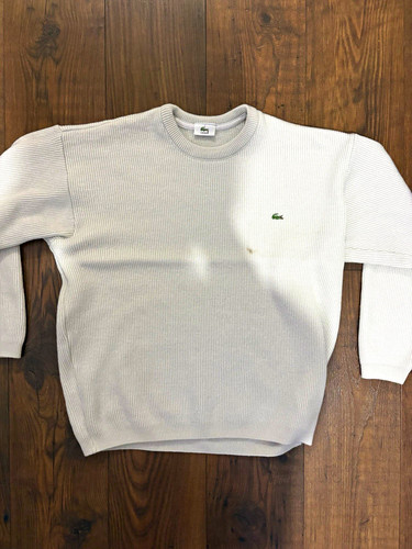 Lacoste mens grey knit - lacoste,