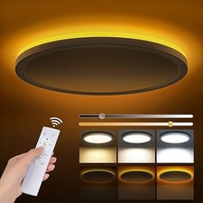  LED Ceiling Lights for Bedroom Smart 39CM White Dimmable FOR AUCTION 