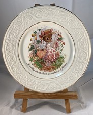 Vintage Crown Devon Mouse Friendship Plate By Carol Lawson 1960/1970’s VGC
