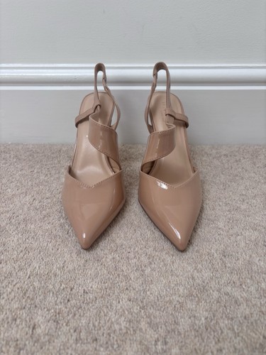Ladies wide fit nude heels - ladies,
