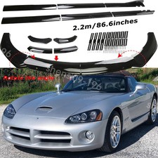 GlossBlack Front Bumper