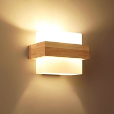 1/2X Wall Light Wood Indoor