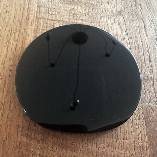 New 100mm polished - 100mm, obsidian