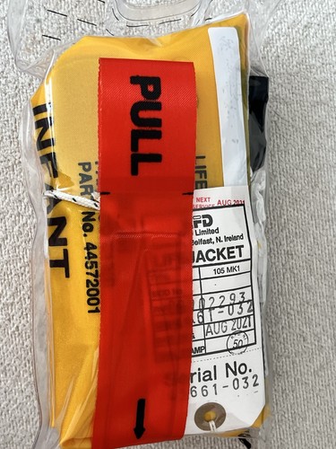 Infant aviation lifejacket - infant,