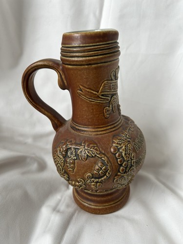 Vintage king stoneware jug - king,
