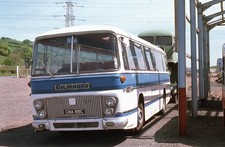 Orig Colour slide, Midland Red, Leyland Leopard, CHA88C, Gilmours