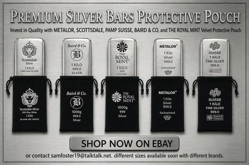 Metalor 1kilo silver bar - 1kilo,