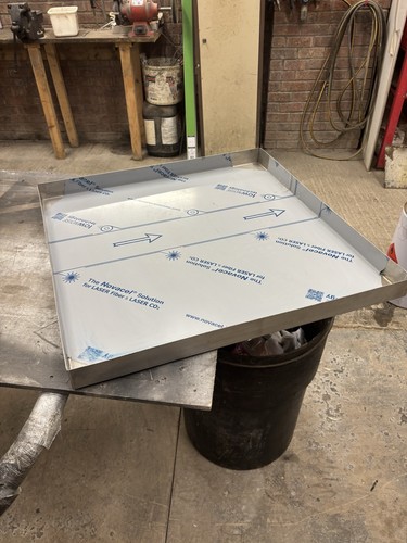 Stainless steel shower tray - steel,