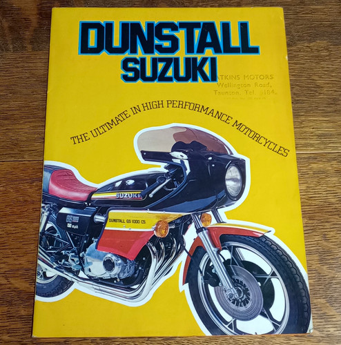 Dunstall suzuki motorcycle - dunstall,