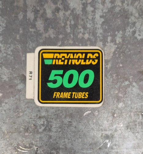 Reynolds 500 frame tubes - reynolds,