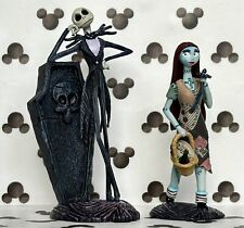 Disney Store Nightmare Before Christmas Jack & Sally Wedding Cake Topper Figures