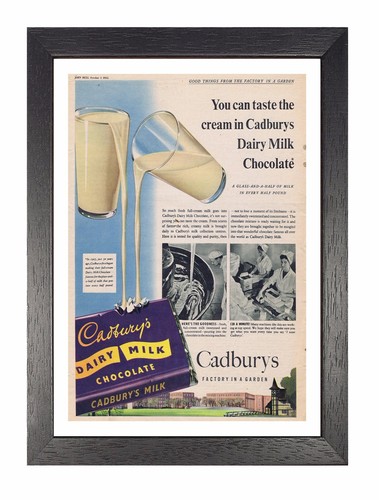 Cadbury garden poster - garden,