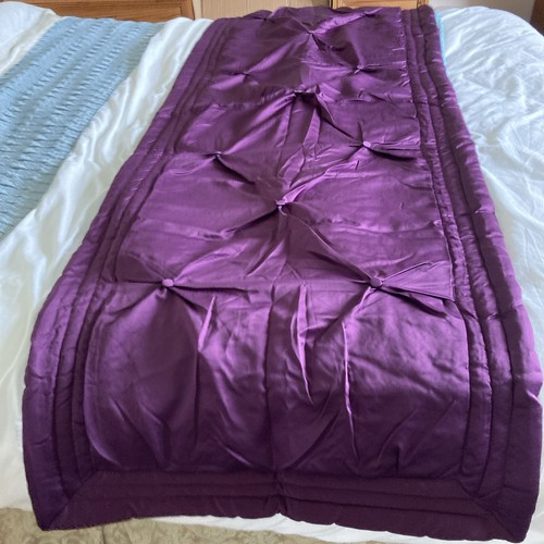 Plum bed throwover - throwover, 70x