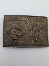 Dean & Adams of London John Wayne Limited Edition Belt Buckle - Engraved Signed