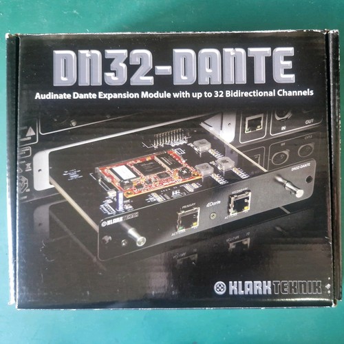 Klark teknik dn32 dante - teknik, dn32-dante