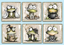 Quirky Frog Card Toppers