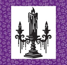 GOTHIC DRIPPING CANDLE