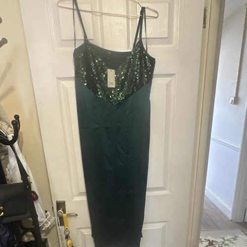 River island green sequin - river,