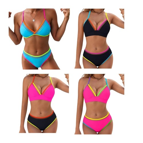 Comfortable swimsuit set nylon - comfortable,