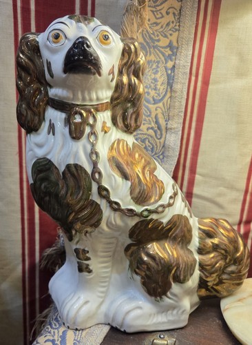 Antique staffordshire mantle - antique,