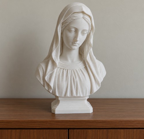 Mary bust statue virgin - statue,