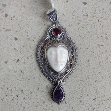 STERLING SILVER 925 AMETHYST