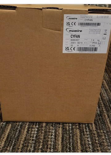 Nuaire cyfan extractor fan - extractor,