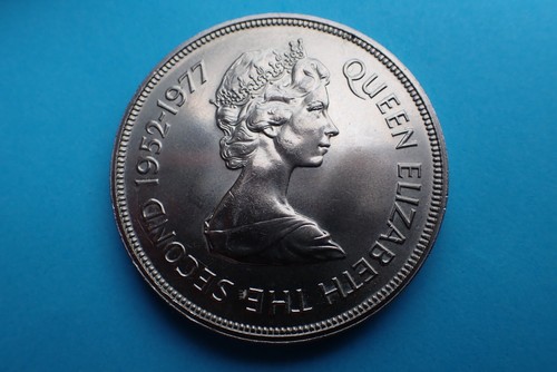 Guernsey pence 1977 crown - guernsey,,