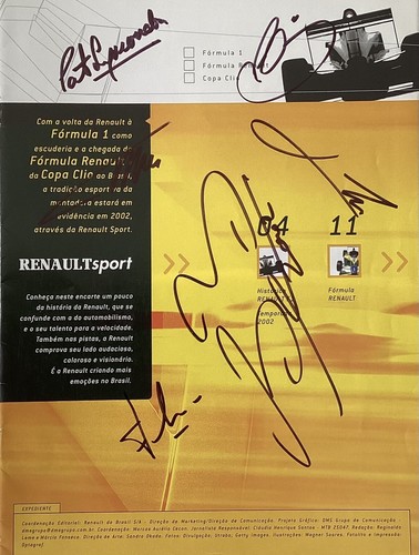 Multi signed renault - multi,