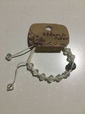 Brand New Next Bracelet Ribbon & Asher