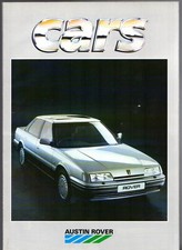 Austin Rover Cars Oct-Dec 1986