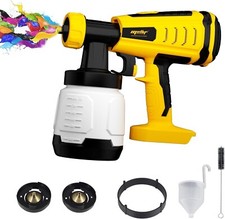 MELIFF 20V CORDLESS PAINT SPRAYER FOR USE WITH 18V DEWALT BATTERIES